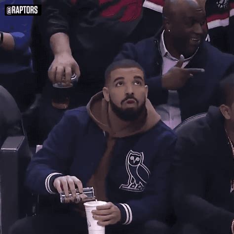 Drake Got Busted Mixing Himself A Drink At A Game And It Will Make You