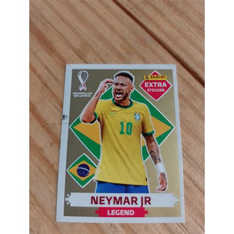 Figurinha Do Neymar Gold Shopee Brasil