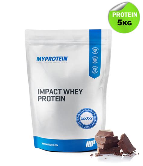 Myprotein Impact Whey Protein 5kg 11lb 200 Serving Chocolate Smooth