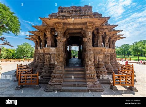 Sun Temple, Modhera, Gujarat, India, Asia Stock Photo - Alamy