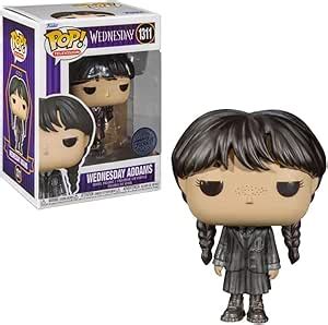 Funko Pop Wednesday Addams 1311 Metallic Hot Topic Exclusive Amazon