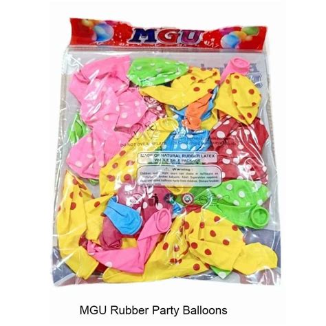 MGU Rubber Party Balloons Packaging Type Packet Size 10cm At Best