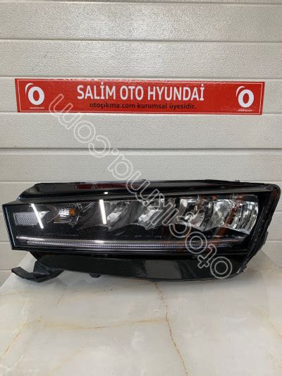 SKODA OCTAVİA FULL LED SOL FAR ÇIKMA YEDEK PARÇA Çıkma Yedek Parça