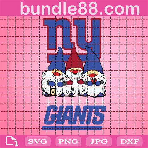 New York Giants Svg Bundle Svg Png Dxf Eps Digital Files September