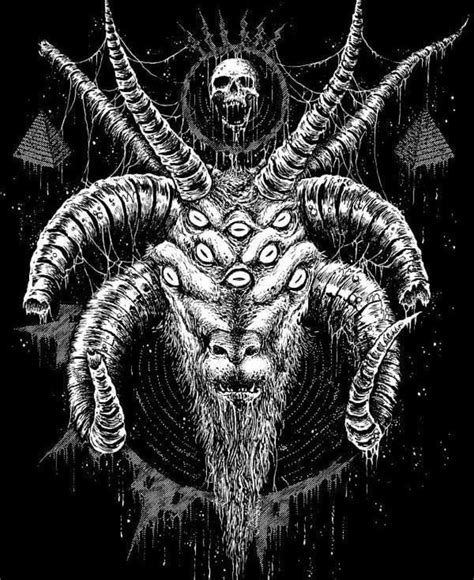 Pin By Derald Hallem On Demons Satanic Art Evil Art Occult Art