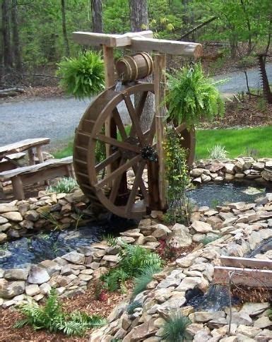 Gallery Sullivan S Water Wheels Backyard Water Feature Garden