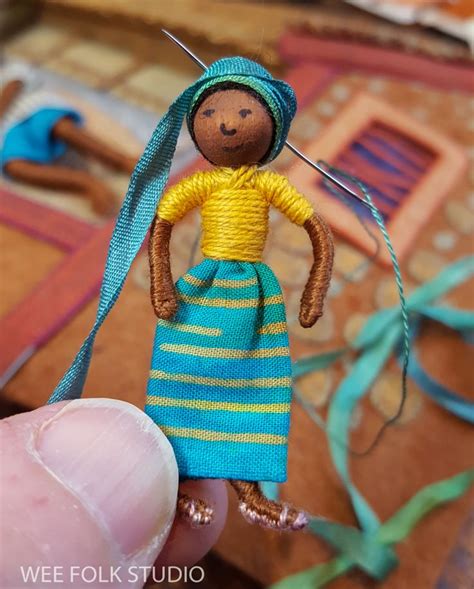 Illustration Salley Mavor Salley Mavor Worry Dolls Wee Folk Studio