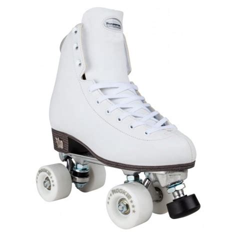 Rookie Artistic Quad Roller Skates White