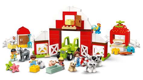 Lego Duplo Stodo A Traktor I Zwierz Ta Gospodarskie Por Wnaj