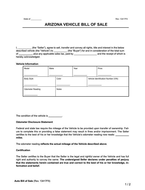 Free Fillable Tennessee Vehicle Bill Of Sale Form Pdf Off