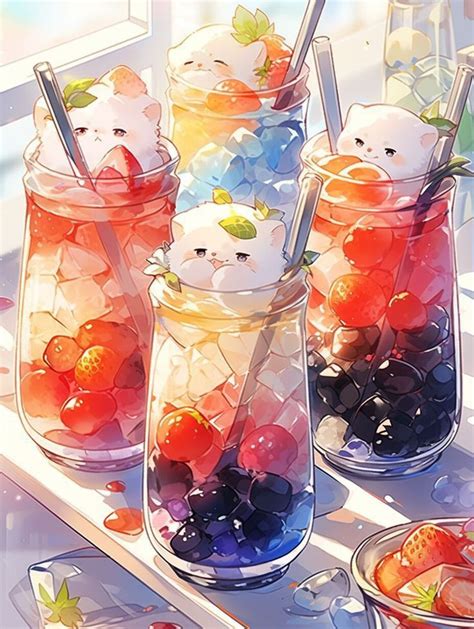 Pin by ᖇ ᗩ 乙 乙 on 𝐅𝐨𝐨𝐝𝐲 Cute doodle art Food illustration art Cute