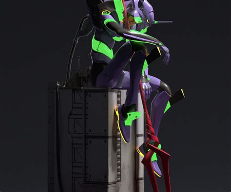 ArtStation - Evangelion EVA-01 TEST TYPE | Game Assets
