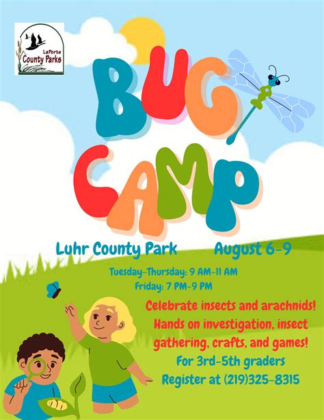 Bug Camp - La Porte County Parks Department