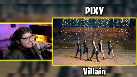 First Time Reacting To Pixy Villain Mv Youtube