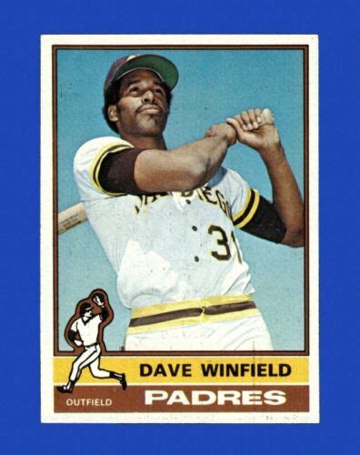 1976 Topps Set Break 160 Dave Winfield NM MT OR BETTER GMCARDS EBay