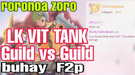 Ragnarok Origin Lk Vit Tank Guild Vs Guild Youtube