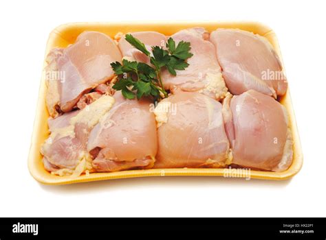 Raw Boneless Chicken Thigh Hi Res Stock Photography And Images Alamy