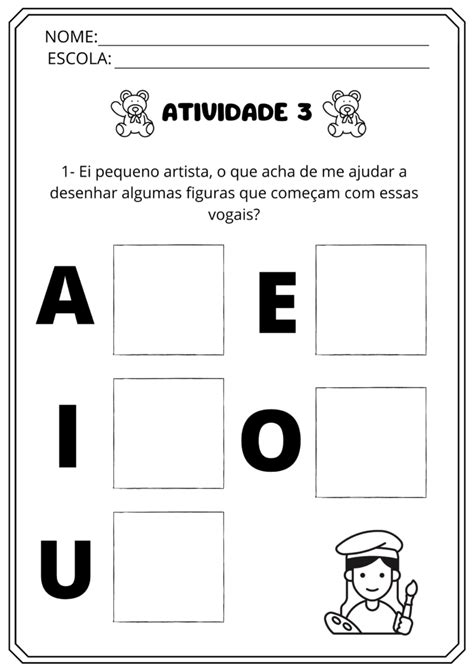 Atividades Com Vogais Educação Infantil🥔 Aprenda Os Segredos Da Mesa De Sinuca Profissional