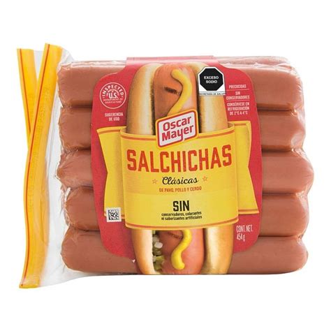 Salchicha Oscar Mayer clásica 454 g Walmart