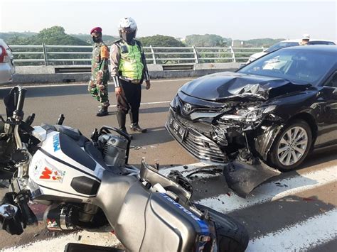 Moge Bmw Patwal Ditabrak Sopir Ngantuk Perbaikan Bisa Tembus Rp 20 Juta