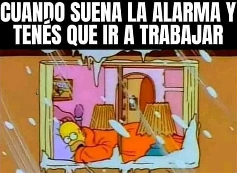 Cuando Suena La Alarma Y Tenes Que Ir A Trabajar Memes