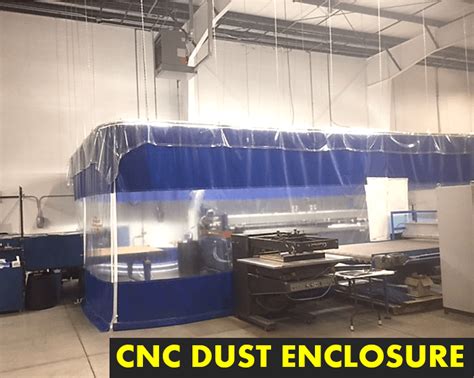 Cnc Machine Dust Enclosures Custom Made Features By Akon