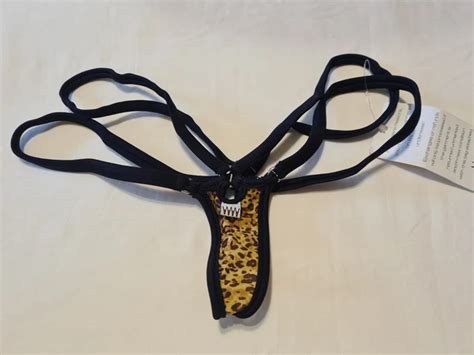 NEW WICKED WEASEL 425 Leopard Untamed Microminimus Bikini Bottom Small 80 00 PicClick AU