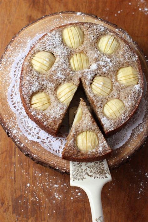 Versunkener Apfelkuchen German Sunken Apple Cake Kitchen Frau