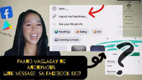 Paano Maglagay Ng Anonymous Link Message Sa Facebook Bio Byne