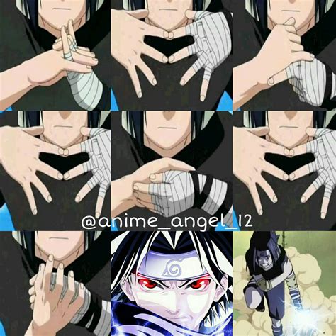 Sasuke Chidori Hand Signs