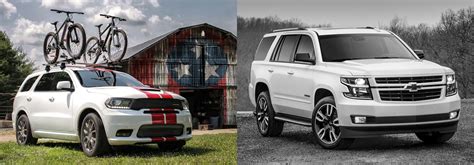 2019 Dodge Durango Vs 2019 Chevrolet Tahoe Baltimore Area