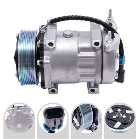 AC Compressor Assembly 4418 Sanden Type OE 3582435C1 For International