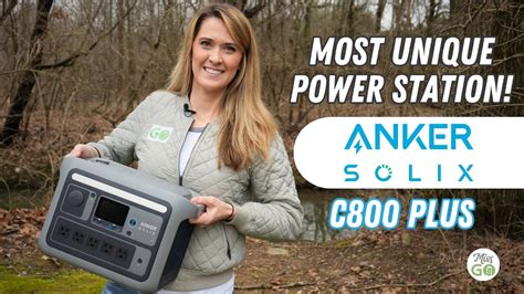 Anker Solix C800 Plus Power Station Review 499 768wh Youtube