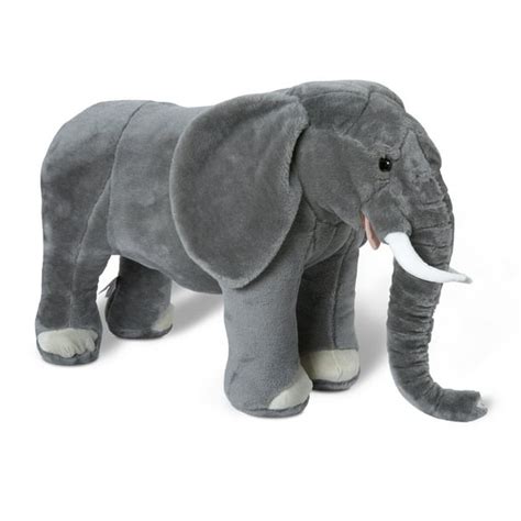 Melissa And Doug Giant Elephant Lifelike Stuffed Animal Over 3 Feet