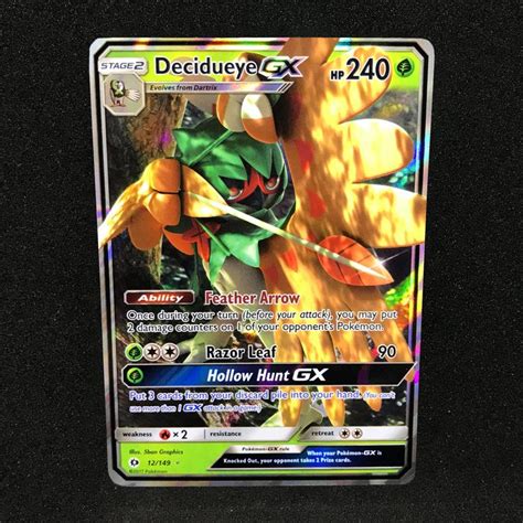 Decidueye Gx Carte Pokemon Karte N Arch Duc Silvarro Kaufen