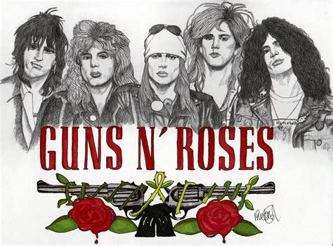 Guns N Roses Drawings