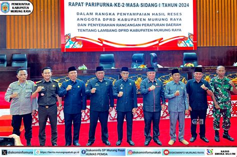 DPRD Mura Gelar Rapat Paripurna Dalam Rangka Penyampaian Hasil Reses