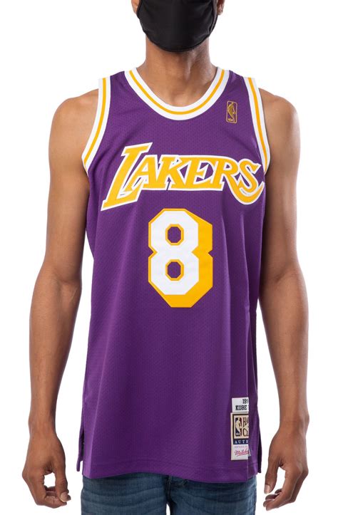 Mitchell And Ness Los Angeles Lakers Kobe Bryant Authentic Road