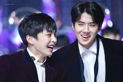 Xiumin And Sehun