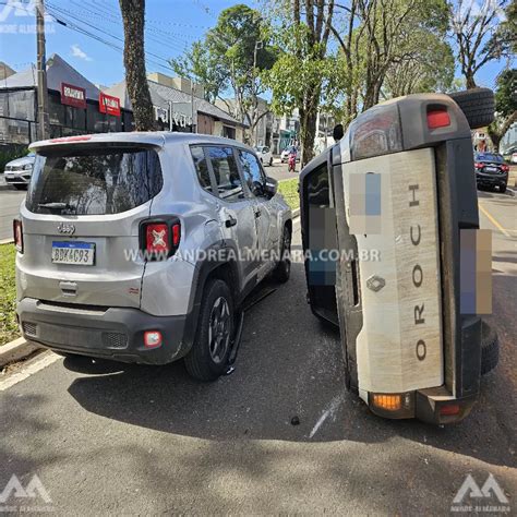 Gestante fica ferida ao se envolver em acidente na zona 2 André Almenara