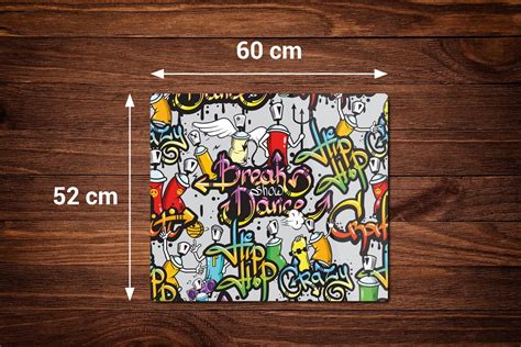 Os Ona Splashback Szklana Graffiti Ciana X Artprintcave