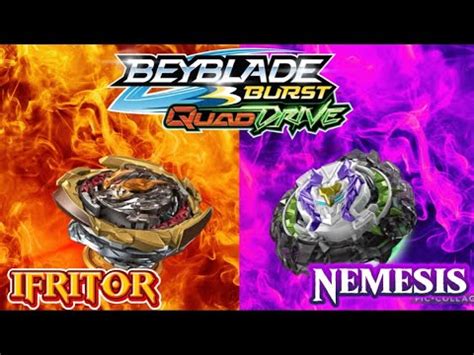 DESTRUCTION IFRITOR I7 STONE NEMESIS N7 2v2 Battles Beyblade