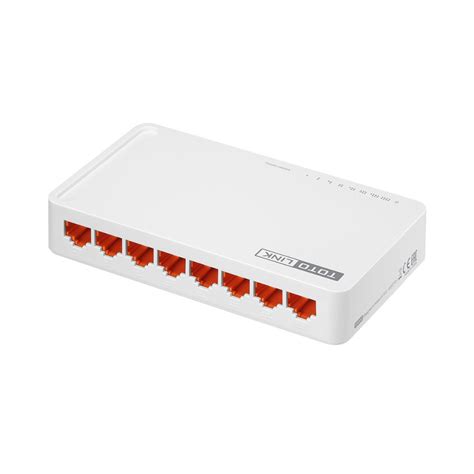 TOTOLINK S808G 8-Port 10/100/1000Mbps Desktop Switch - SMART NET