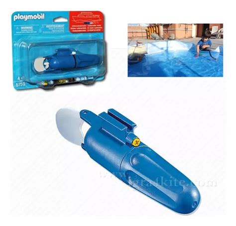 Playmobil Underwater Motor Submarino Barco Lancha Bote Env O Gratis