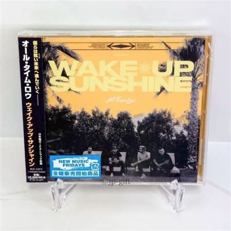 All Time Low Wake Up Sunshine Japan Music Cd Bonus Tracks Ebay