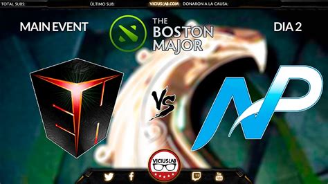 DOTA 2 EHOME Vs TEAM NP 3 THE BOSTON MAJOR Viciuslab YouTube