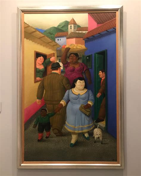 Botero A Os De Pintura El Caf Latino