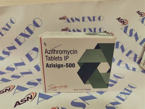 Azisign 500 MG TABLET At Rs 300 Strip Of 5 Tablets Azithromycin 500