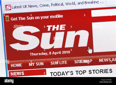 The Sun Newspaper Hi Res Stock Photography And Images Alamy