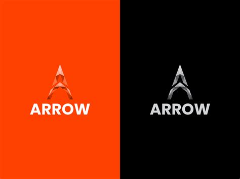 Arrow Logo Design (Unused) by Mohammad Ahsan Kabir on Dribbble